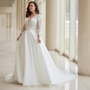 Robe de mariée grande taille