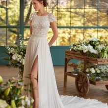 NICOLE Wedding Dress Aire Barcelona Collection 2024| Paris Boutique