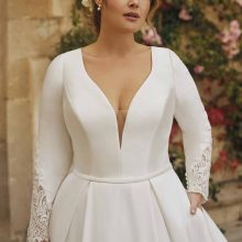 NOLANS Wedding Dress White one Collection 2024 Paris Boutique