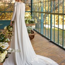 NAIMA Wedding Dress Aire Barcelona Collection 2024| Paris Boutique