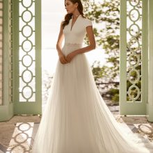 SILOC Wedding Dress Aire Barcelona Collection 2024| Paris Boutique