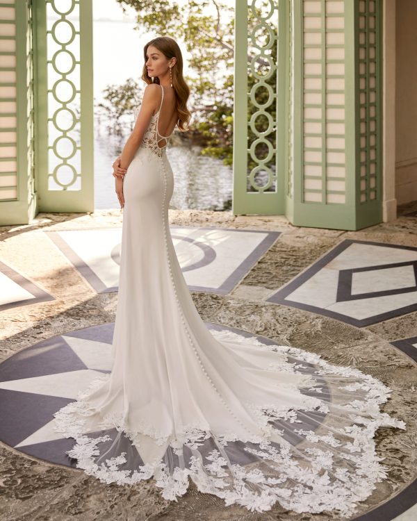 SETIEN Wedding Dress Aire Barcelona Collection 2025| Paris Boutique