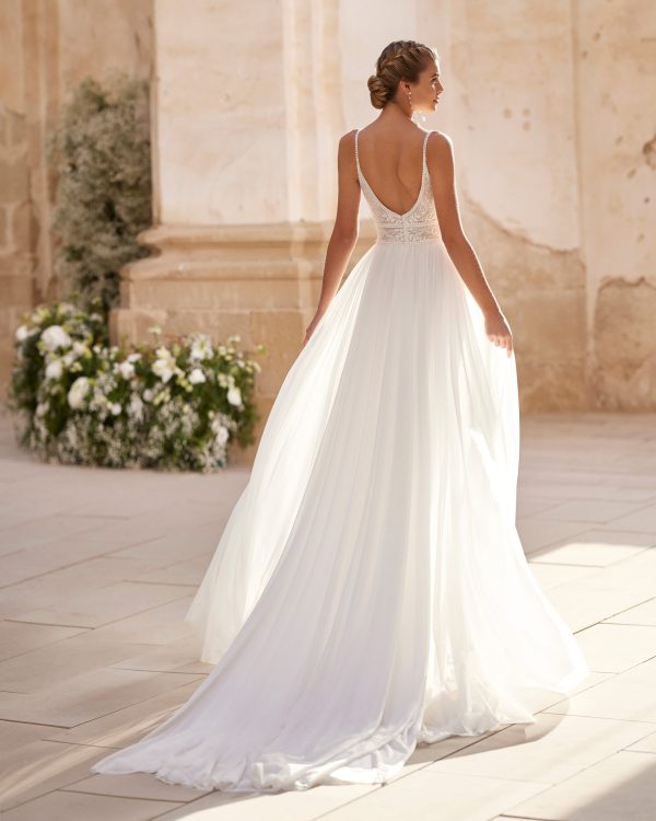HELIA Wedding Dress Alma Novias collection 2025 Paris