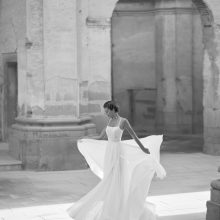 HELIA Wedding Dress Alma Novias collection 2025 Paris