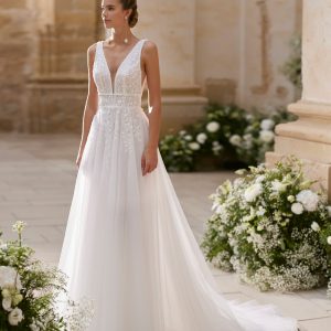 HEREMY Wedding Dress Alma Novias collection 2025 Paris