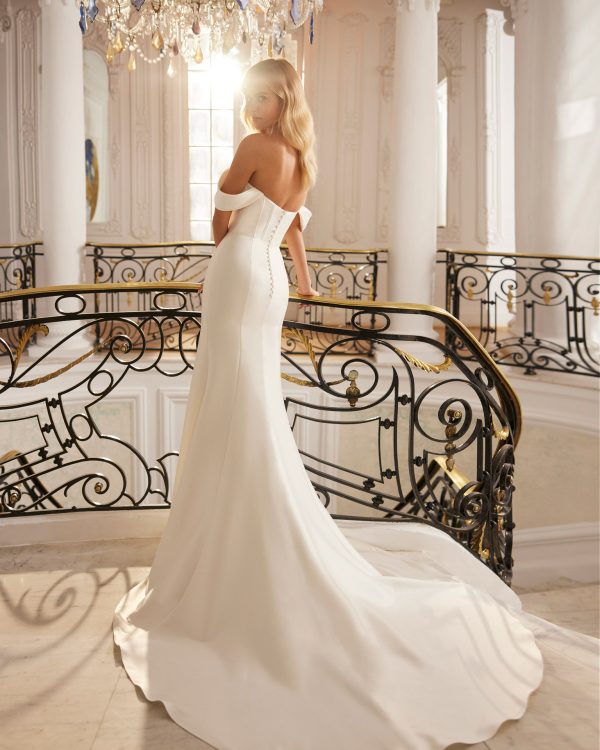 STELLINE Wedding Dress luna novias collection 2025: Paris Boutique